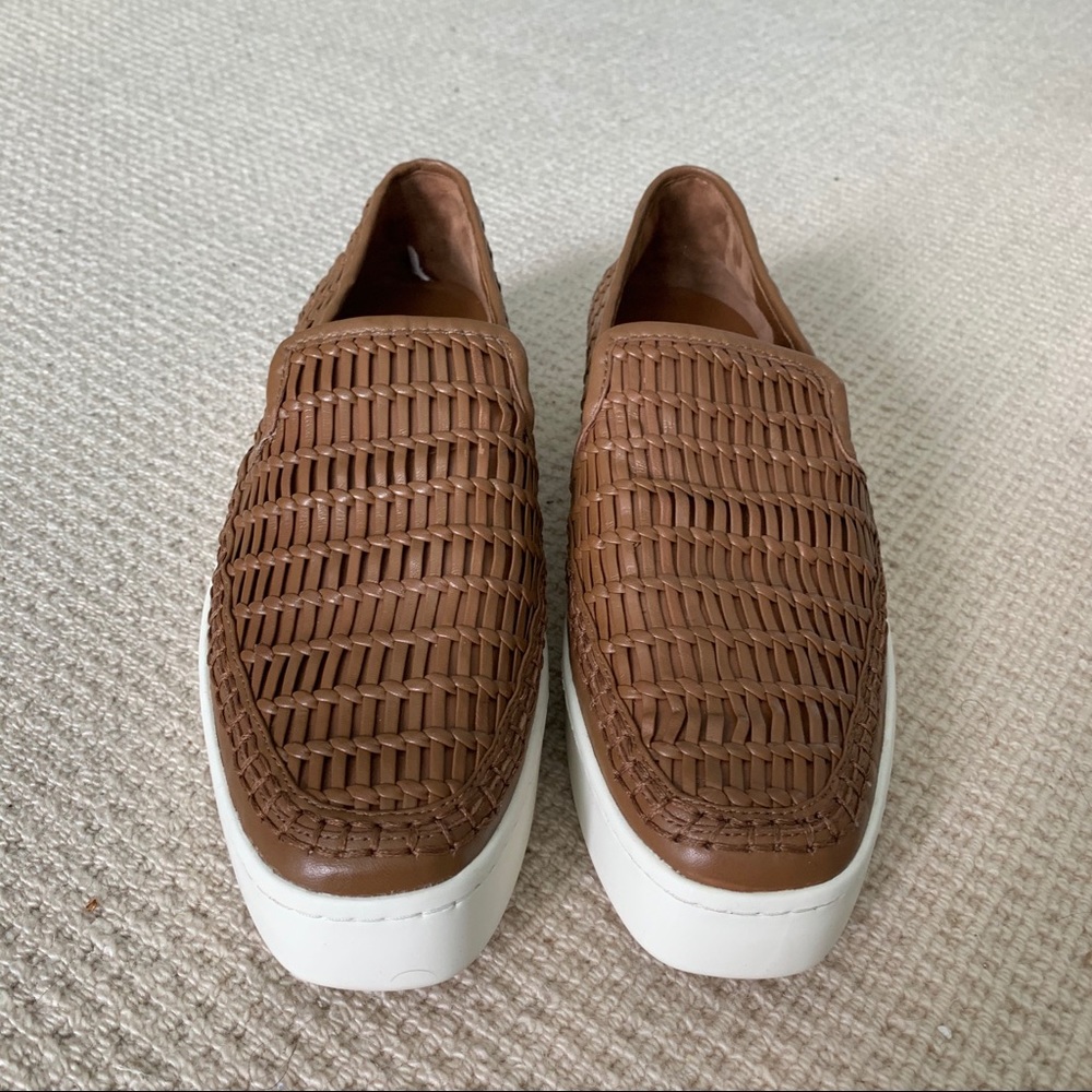 Vince Women's Stafford Woven Leather Sneaker